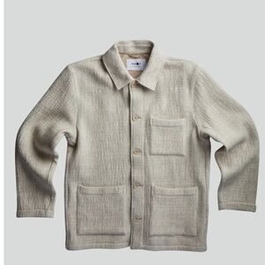 NN07 Ibrahim Virgin Wool Overshirt (Medium)